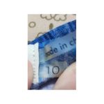 Calvin Klein Womens Summer Dress Size 10 Blue White Tie-Dye Criss Cross Back Photo 5