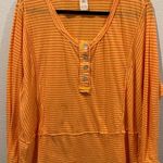 We The Free Hong Kong Henley Striped Blouse Photo 1