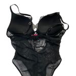 La Senza  Sexy Lingerie Size Small One Piece Overall Bodysuit Lace Black #10-91 Photo 2