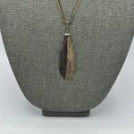 Shiraleah GOLD TWO TONE SADIE TASSEL BOHO CHIC LONG NECKLACE Photo 7