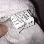 Brandy Melville NEW fleece fitted sweatpants joggers vintage light gray Photo 8