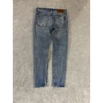 MOUSSY Vintage Jeans Womens Blue Howa Distressed Button Fly Japanese Denim 25 Photo 7