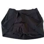 Athleta Hybrid Mini Skort Skirt Black Running Golf Tennis Pull On SZ 6 Photo 4