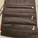 White House | Black Market  Gray and Black Python Snake Printed Jewlery Roll Photo 3