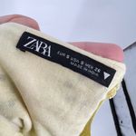 ZARA  Embroidered Openwork Puff Sleeve Peplum Top Size Small Photo 9