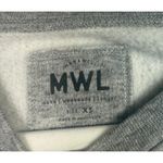 Madewell  MWL Leisure Club Sweatshirt XS Gray Make Weekends Longer Pullover Photo 3