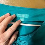 Calypso St. Barth Calypso for Target size 14 teal blue shift dress. Photo 4