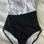 One Piece Two Tone One Shoulder  Swimwear Photo 1