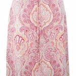 Banana Republic  Victorian print silk skirt size 0 Photo 0