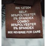 Multiples  Petite Green Space Sleeveless Midi Dress Palm Leaf Print Size PM Photo 3