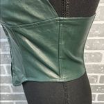 MIAOU GREEN VEGAN LEATHER CORSET TOP WOMENS SIZE MEDIUM • SOLD OUT ONLINE Photo 5
