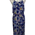Verse Floral Paisley Blue Maxi Dress Size M Size M Photo 0