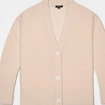 Allbirds  Women's Cream Cardigan Sweater Size lg Photo 0