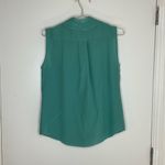 Moschino Silk Sleeveless Ruffle Front Size 8 Photo 2