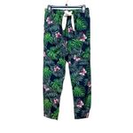 Free People  x Sandrine Rose Pants Size Small Green Palm Tree Butterfly NWT Photo 11