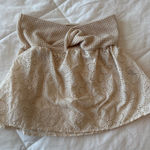 SheIn Women's Cream Twisted Tube Top Photo 0