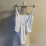 Stoney Clover Lane Target  White Heart Henley One-Piece Swimsuit Bathing Suit Photo 6