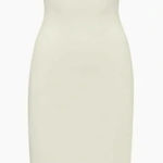 Babaton Aritzia  Mantel Contour Dress M Matte Pearl Photo 0