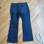Lee  Bootcut Jeans Size 16 Short Flex Motion Mid Rise Dark Wash Stretch Denim Photo 9