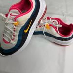 Nike  Women's Athletic Shoes - White, Pink, Blue, Yellow Photo 4