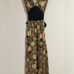 Diane Von Furstenberg  silk blend printed tie back dress vintage Y2K Photo 5