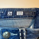 Miss Me Y2K Sunny Skinny Jeans Medium Wash Denim Size 26 Mid Rise JPD1032SK Photo 3