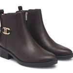 Tommy Hilfiger  Dark Brown Ankle Boots Size 5 Photo 0