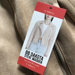 BB Dakota Steve Madden XS NWT Faux Suede Moto Jacket Photo 4