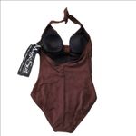 Magicsuit One Piece Halter Brown Swimsuit Size 8 Photo 8