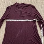 American Eagle Soft & Sexy Slub Long Sleeve Keyhole Soft Shirt Top Blouse Small Photo 5