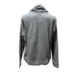 Victoria's Secret  PINK Women's M Gray Cowl Neck Hoodie Rainbow Logo Photo 9