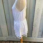 Victoria's Secret White Tassel Hem Swim Coverup Photo 5