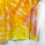 White Stag Plus Size 3X Top Handmade Tie Dye Beaded Sequin Yellow Cotton 862 Photo 6