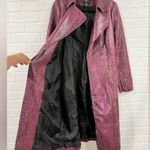 Urban Outfitters Belted Snakeskin Trench Coat Photo 13