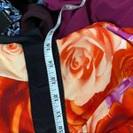 NY&C Floral Rose Draped Cocktail Dress Size 10 Pink Size M Photo 7