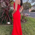 Jarlo London  Red Trumpet Sleeveless  Maxi Formal Dress size 0 Photo 1