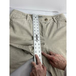 Anne Klein Womans Ann Klein Signature Fit Just Below Waist Size 14 Beige Courdory Trousers Photo 5