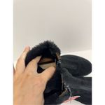 Blondo  Hostel Women's Snow Boots Black‎ Leather Suede Block Heel Waterproof NEW Photo 7