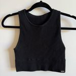 Gilly Hicks Cropped Tank Top Black Photo 0