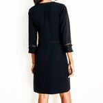 Ann Taylor  Lacy Ruffle Doubleweave Dress Size 12 Photo 1