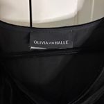 Olivia Von Halle x Disney Maleficent Shillingford Velvet Wrap Maxi Dress Size S‎ Black Photo 8