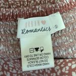 Urban Romantics Pink Floral Flutter Sleeve Cutout Peplum Crop Blouse Top Size S Photo 2