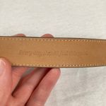 Vineyard Vines Womens XS Navy Blue 100% Leather Surcingle Belt Preppy Ivy League Photo 9