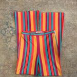 Flying Tomato A. Calein By NWOT High Rise Striped Pants Photo 0