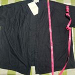NEW Kinross Cashmere and Silk Black Dress Cardigan Photo 10