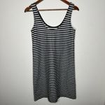 Madewell Striped Tank Dress black, white Sz XS Photo 6