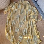 Jen's Pirate Booty Jen’s Pirate booty  Sheer Kimono with Silver palm tree Pattern Photo 5