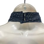 Shoshanna Olivia Metallic Scallope Mesh Halter Neck Black Dress Size 2 Photo 8