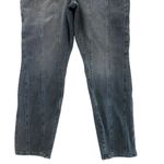 Good American Good Classic Seamed Slim Jeans High Rise Black Gray Size 16 Photo 4