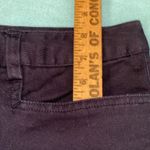 HAVANA JACKS CAFE Stretch capris navy button zipper closure mid rise size 12 Blue Photo 10